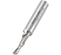 Trend Professionnel Fraise en Aluminium, Diamètre 5mm, Queue 8mm, Diamètre de Coupe 5mm & Longueur de Coupe 12mm, Acier Rapide, 50/05X8MMHSSE