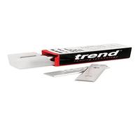 Trend Professionnel Rota-Tip Lames de Fraise Droite, 49,5x12x1,5mm, Design à Deux Trous, Pointes TC Remplaçables, Dégagement en Bout, Lot de 10, RB/B/10