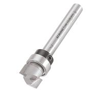 Trend Profiler Guidé Professionnel, Diamètre 12,7mm x Coupe 6,35mm, Queue 1/4 Pouce, Roulement 1/2 Pouce, Pointe en Carbure de Tungstène, 46/911X1/4TC