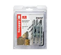 Trend Snap / Dbg / Set Mèche Perceuse Ensemble Guide Avec Quick Chuck - 0.2cm