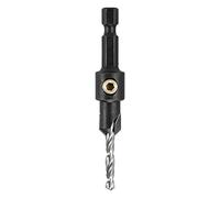 Trend Snappy Fraise à noyer TCT 9,5mm avec foret HSS réglable 4mm, Accessoire à changement rapide, SNAP/CS/4MMTC