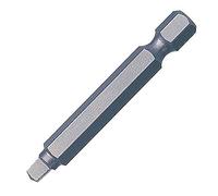 Trend Jeu de 3 embouts carré Robertson No 1, 50 mm, mandrins rapides