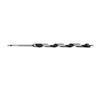 Trend Snappy Mèche à tarière de 13 mm de diamètre pour perçage profond, 155 mm de longueur, acier au carbone, spirale à une seule cannelure, système de perçage à dégagement rapide, SNAP/AB/13
