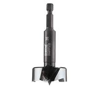Trend Snappy Mèche Forstner 35 mm courte, libération rapide, acier carbone