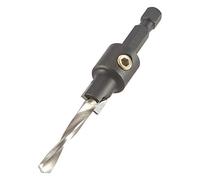 Trend Snappy TC Fraisoir 9,5 mm, foret 4,75 mm, libération rapide | Fraise pour matériaux abrasifs, pointe en carbure de tungstène et foret 4,75 mm, libération rapide SNAP/CB/2TC
