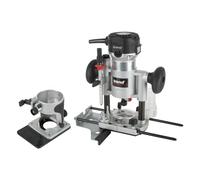 Trend T1 Défonceuse à Double Base, Collet de 8mm, 710W, 230V, Outil de Coupe de Précision Compact pour le Travail du Bois, T1EPS/EURO
