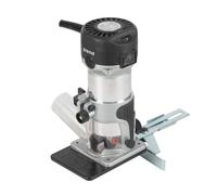 Trend T1 défonceuse compacte avec base d'affleurage, pince 8 mm