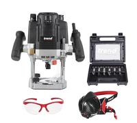 Trend T8 kit démarrage défonceuse, plongeuse 12 mm, 230 V, lot 6 fraises