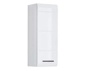 trendteam smart living 1116-501-01 Skin Placard Murale de Salle de Bain Blanc Ultrabrillant LxHxP 30x77x23 cm