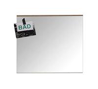 trendteam smart living 1336-403-96 Miroir Meuble Salle de Bain Chêne de San Remo Claire Blanc Ultrabrillant LxHxP 60x55x2 cm