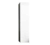 trendteam smart living 1438-601-03 Armoire Grand Meuble et Salle de Bain Blanc Ultrabrillant Gris Mélaminé LxHxP 35 x 157 x 35 cm