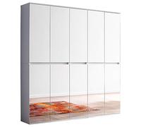 trendteam smart living - Armoire - Armoire - Miroir - Taille d'assemblage (LxHxP) 185 x 191 x 34 cm - Couleur Blanche - 171891301