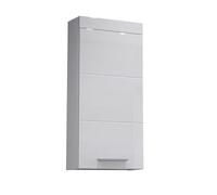 trendteam smart living Armoire Murale Devon pour Salle de Bain - 35 x 75 x 16 cm - Blanc Brillant