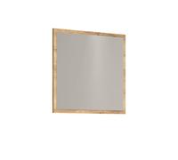 trendteam smart living - Esteban - Miroir Mural - Chêne - Miroir vestiaire avec Cadre Couleur chêne (l x H x P) 80 x 70 x 2 cm - Polyvalent