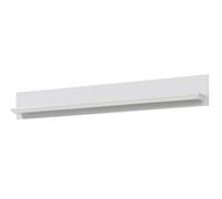 trendteam smart living étagère Murale de Salon avec Espace d' Rangement, Matériau en Bois, Blanc, 139 x 21 x 150 cm