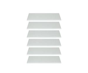 trendteam smart living étagères de Garde-Robe, Blanc, 52 x 1,5 x 66,5 cm