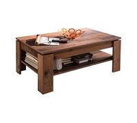 trendteam smart living Indy Wohnen:KO.Old Wood, Couchtisch Table Basse de Salon, d'ingénierie, Vieux Bois NB, 110 x 47 x 121 cm