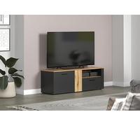 trendteam smart living Meuble TV Bas, matériau en Bois, Gris, (l x H x P) 150 x 50 x 42 cm
