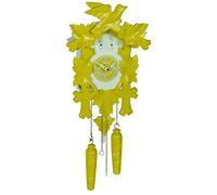 Trenkle - 350-20_QM_jaune-blanc - horloge murale coucou - Quartz - Kuckulino Color Edition