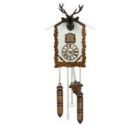 Trenkle - 360-20_QM_braun - Pendule coucou - Quartz - Édition Colorée "Kuckulino"