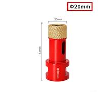 Trépan Diamant 18-68mm Filetage pour m14 Pour Carrelage Trépan(20mm) | Filetage pour m14 standard, compatible meuleuses, nette éclats, pour idéal pour carrelage mural