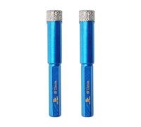 Trepan diamant carrelage 12mm - BRSCHNITT Foret Céramique pour Porcelaine,Céramique, Granit,Carrelage（2 Pièces）
