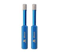 Trepan diamant carrelage 6mm - BRSCHNITT Foret Céramique pour Porcelaine,Céramique, Granit,Carrelage（2 Pièces）