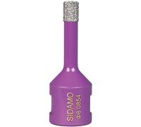 Trépan diamant D8 pour perçage à sec de céramique, marbre et composites SIDAMO - 11101449