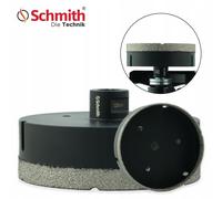 Trépan diamanté Schmith, filetage M14, diamètre 125 mm, pour découpe de bois. Foret pour boîtes de conserve. Scie circulaire pour découpe de trous. Foret pour bois