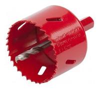 Wolfcraft Scie cloche multi-matériaux Bi-métal 60 mm – Profondeur 40 mm – Foret centreur