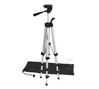 Trépied 37-110cm universel - Pour lasers, niveaux lasers, appareils de mesure, appareils électroniques, etc.