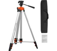 Trépied de construction universel pour laser et appareils de nivellement - Trépied en aluminium 695-1750mm - Réglable en hauteur - Accessoires de construction robustes - Qualité professionnelle