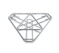 Trépied De Feu De Camp Pliable, Support De Cuisine En Acier Inoxydable, Support De Barbecue Portable En Plein Air Pour Pique-Nique