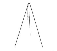 Trépied portable pour barbecue à suspendre pour une utilisation en extérieur, conçu pour soutenir les outils de cuisine pendant le camping et le pique-nique barbecue (noir)