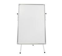 Trépied Tableau blanc magnétique effaçable à sec réglable en hauteur 90 x | Tableau blanc stable avec trépied, magnétique et effaçable à sec, hauteur réglable de 90 à 165 cm, pour la maison, le bureau