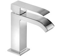 Mitigeur lavabo avec bec cascade Chrome TRES CUADRO - TRES 00610101