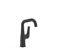 Tres Fuji mitigeur lavabo 28144701NM levier latéral, sans garniture de vidange , noir mat