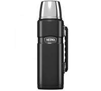 Très Grande flasque de 1,2 L - Thermos - en Acier Inoxydable, Acier Inoxydable, Gun Metal, 9.4 x 10.5 x 31 cm