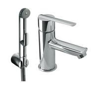 Tres Lex-Tres mitigeur de lavabo avec douchette bidet sur pied chrome 1.81.113