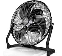 TRESKO AERSON Ventilateur de Sol 60 cm | Ventilateur sur Pied 200W | avec 3 niveaux de puissance | Débit d'air élevé | Construction robuste en métal | Inclinable à 110 degrés