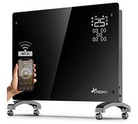 Tresko Smart Glass convecteur 2000 W GPH-20EA Noir