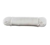 Tresse 20m polypropylène blanc