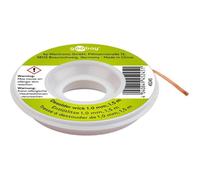 Tresse à dessouder - FIXPOINT - 1,0 mm x 1,5 m - Cuivre pur - Flexible - Efficace pour zones difficiles