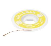 velleman Neutre Tresse à dessouder Largeur 2mm Longueur 1,5 m