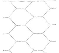 Tresse à triple torsion, 31/50 cm, rouleau de 50 mètres, filet métallique, pour volière