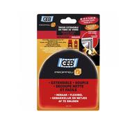 GEB Tresse en fibre de verre 821523 Blister – Propfeu extensible – Ø 10 à 9 mm – 2,50 m – clair