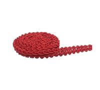 Tresse Garniture Ruban de dentelle tressé or argent, 5 mètres, 8mm, garniture de couture, décoration de fête à domicile, vêtements DIY, courbe balançoire dentelle