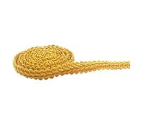 Tresse Garniture Ruban de dentelle tressé or argent, 5 mètres, 8mm, garniture de couture, décoration de fête à domicile, vêtements DIY, courbe balançoire dentelle