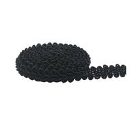 Tresse Garniture Ruban de dentelle tressé or argent, 5 mètres, 8mm, garniture de couture, décoration de fête à domicile, vêtements DIY, courbe balançoire dentelle