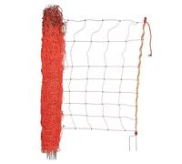 TRESSELEC - Filet électrifiable 50m - 14 Piquets - Hauteur 88cm - Clôture électrique pour animaux - Solution facile à installer et mobile - Double Pointe - Filet pour mouton, chèvre, poule (Premium)
